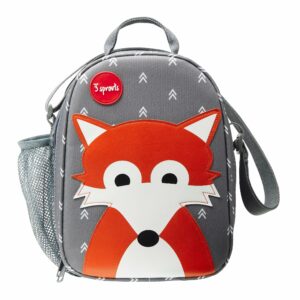 3 Sprouts - Lunch Bag - Gray Fox