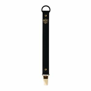 Bjällra of Sweden Pacifier Clip Black One Size
