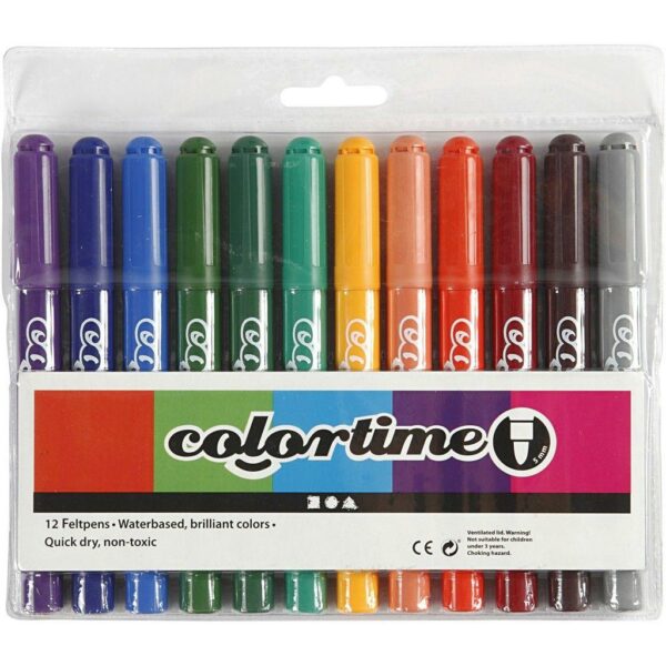 Colortime - Tussi 5 mm - 12 kpl