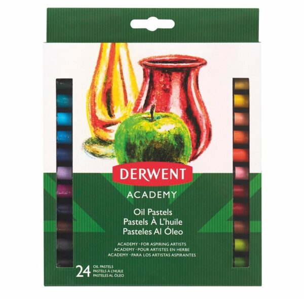 Derwent - Academy Oil Pastels, 24 Box