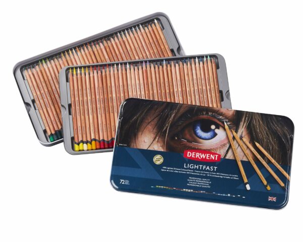 Derwent - Lightfast Pencils, 72 Tin