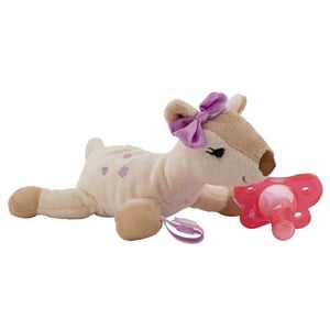 Dr. Brown's Lovey Pacifier and Teether Holder Darcy the Deer One Size