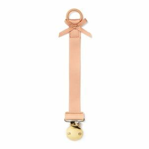 Elodie Pacifier Clip Amber Apricot One Size