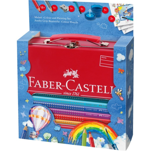 Faber-Castell - Jumbo GRIP Maalaussarja Kuumailmapallo (201312)