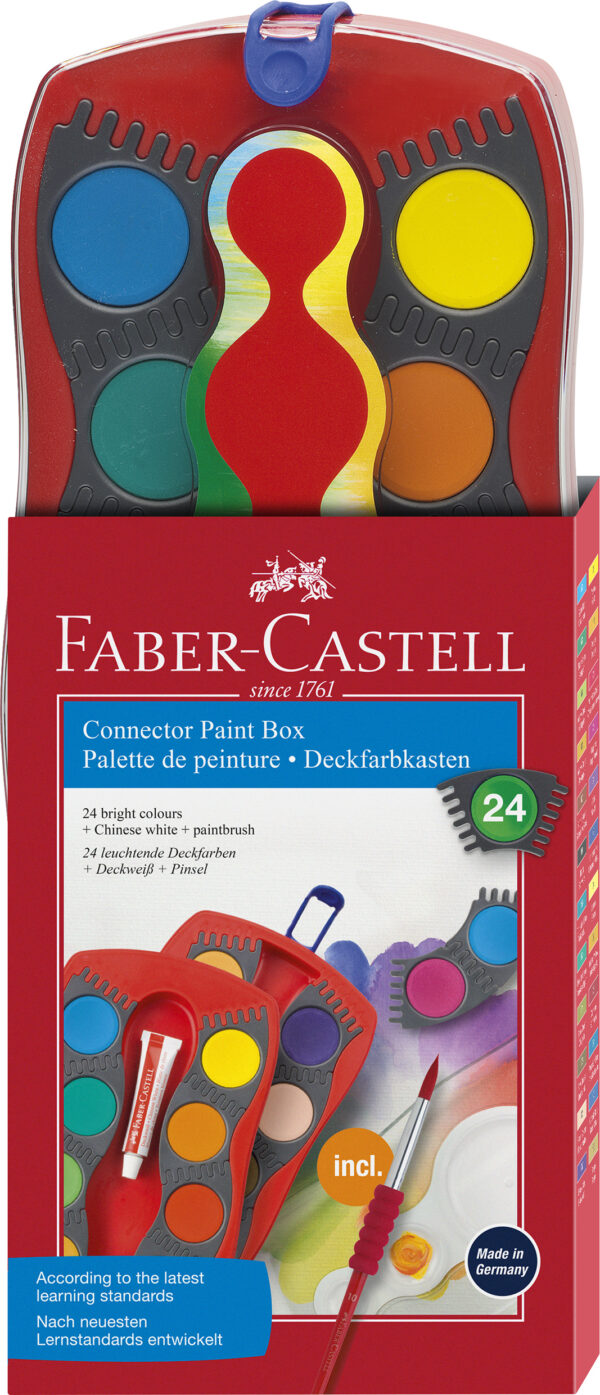 Faber-Castell - Liittimen akvarellit - 24 kpl (125029)