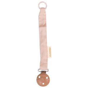 Filibabba Moments Pacifier Clip Nature White One Size