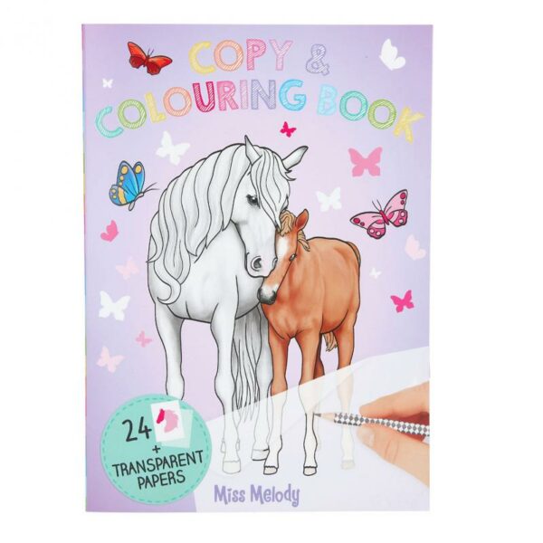 Miss Melody - Copy and coloring book (0411665)