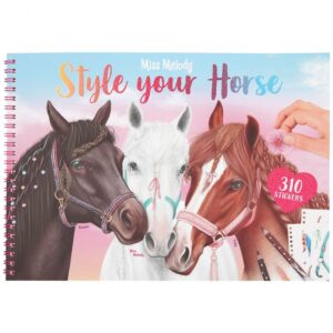 Miss Melody - Style Your Horse - Colouring Book (0411583)