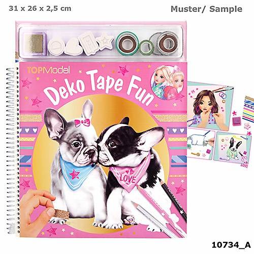 TOPModel - Deko Fun Colouring Book - Dog (0410734)