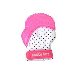 Purulelu-käsine Munch Baby Pink Polka Dots, MM05P