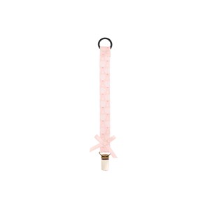Bjällra Couture Pacifier Clip Pink Sky One Size